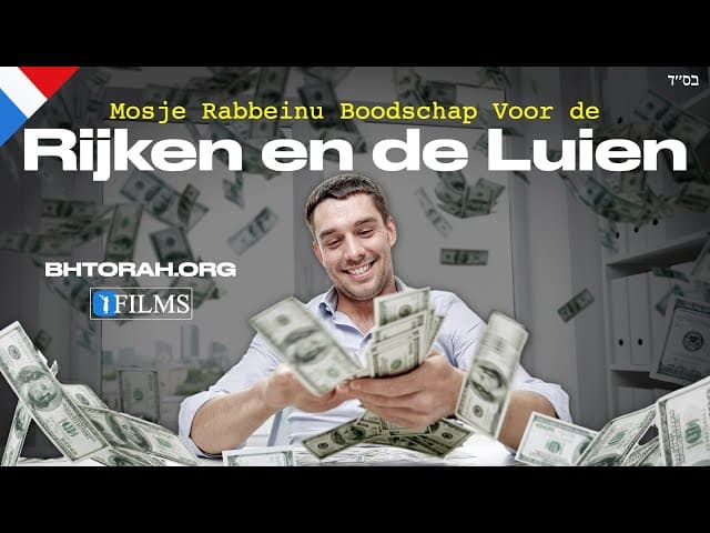 Mosje's laatste boodschap aan de rijken & luie