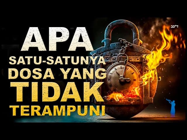Apa Satu-Satunya Dosa Yang Tidak Terampuni?