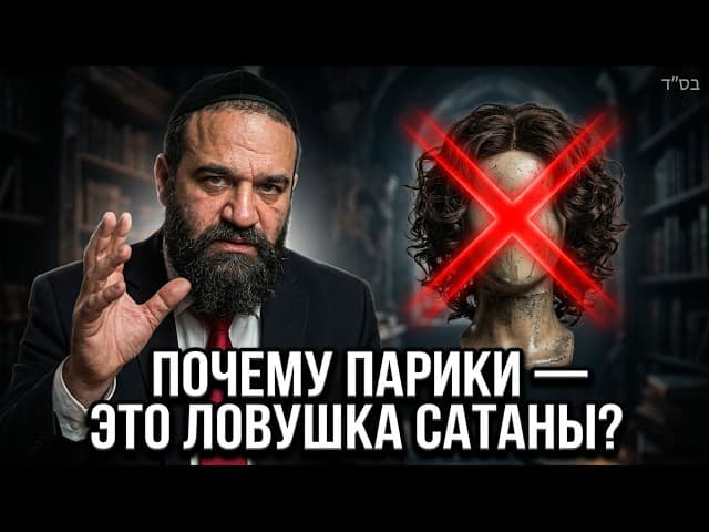 Почему парики — это ловушка сатаны? | Раввин Ярон Реувен