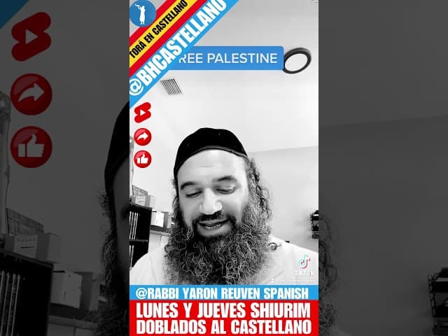 ¿Cuándo le entregó HaShem a Am Yisrael, Eretz Yisrael? - Un clip doblado al Castellano