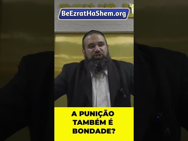 A Punição de HaShem Também Pode Ser Bondade #Torá #Judeu #RabinoYaronReuven