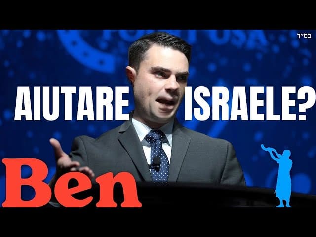 Ben Shapiro aiuta Israele o i cristiani?