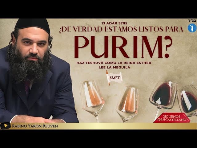 Estamos listos para PURIM?!
