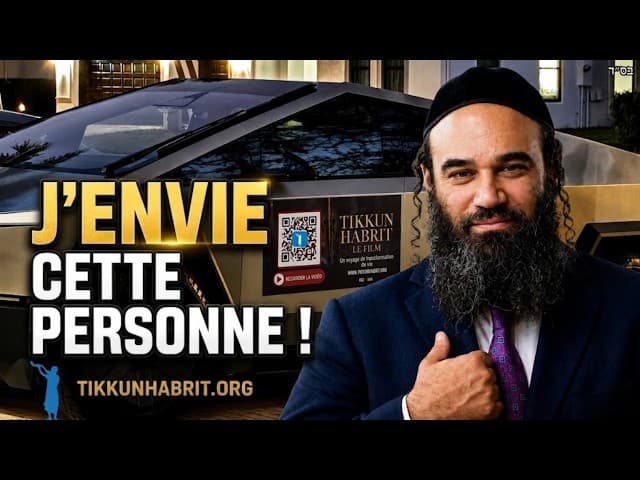 Rabbi Yaron Reuven est jaloux de cette personne.
