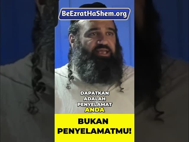 Kesalahan Terbesar: Mengira Dunia Bisa Menyelamatkanmu #Torah #Yahudi #RabiYaronReuven