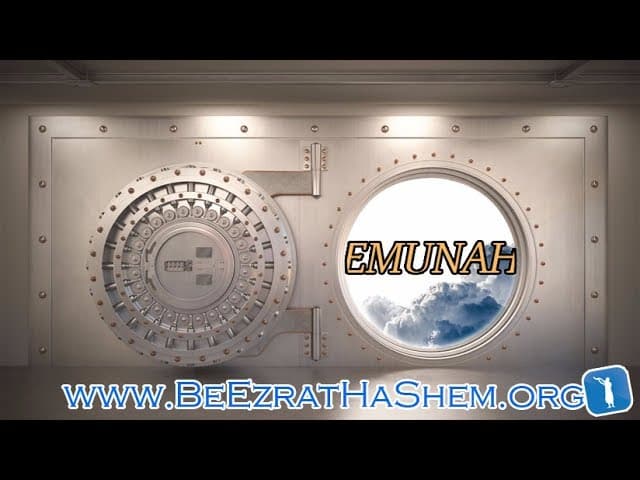 The Key To The Hidden Treasure Called Emunah - MUSSAR Pirkei Avot (41)