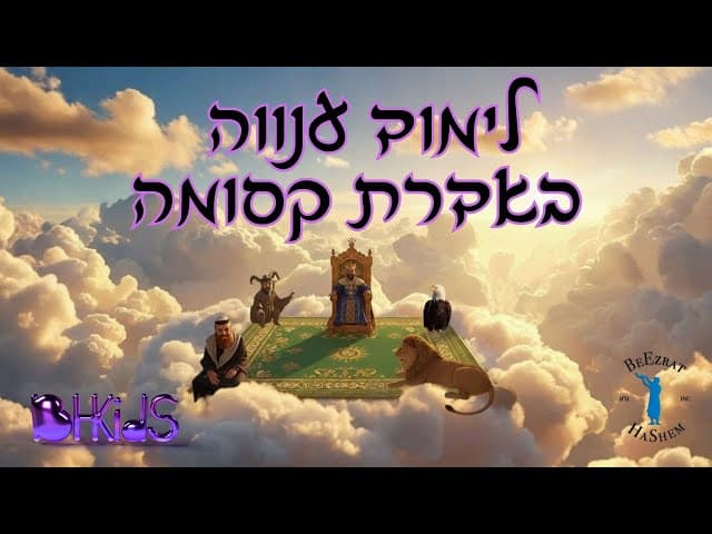 לימוד ענווה באדרת קסומה✨ | סיפורי שלמה המלך בהמחשת AI