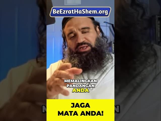 Pikiran Kotor Susah Hilang? #Torah #Yahudi #RabiYaronReuven