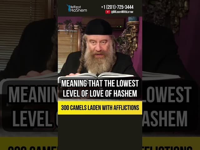 🐪 300 camels laden with afflictions #shorts #Torah