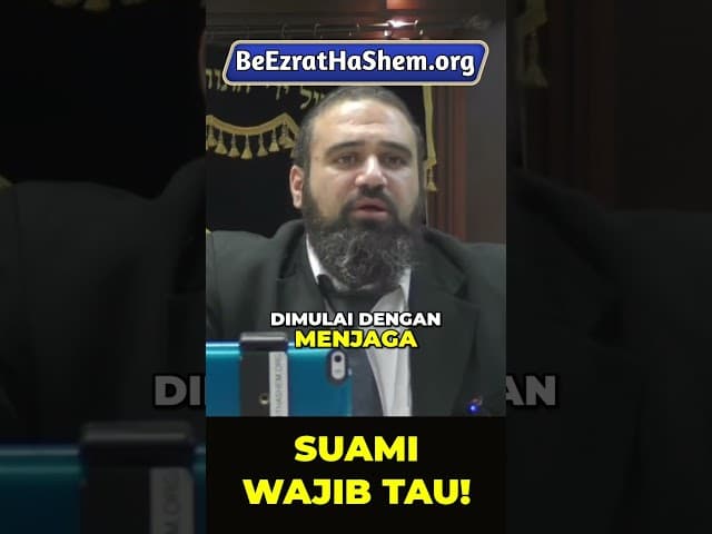 Rahasia Rumah Tangga Harmonis yang Sering Diabaikan #Torah #Yahudi #RabiYaronReuven