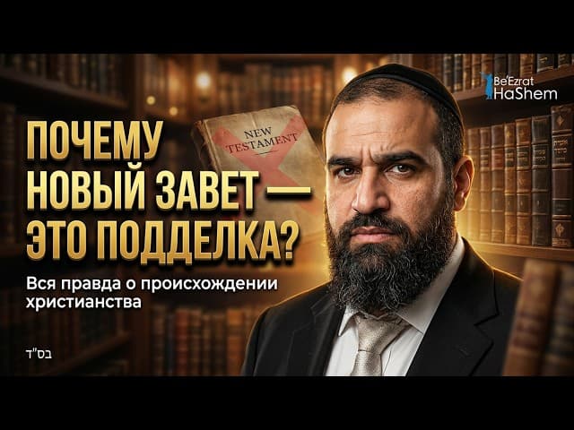 Почему Новый Завет — это подделка? | Раввин Ярон Реувен