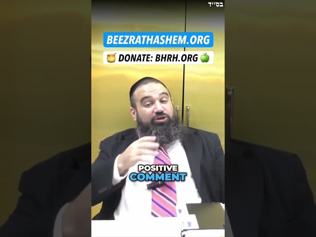 Make Positive Changes On Rosh Hashanah #Torah #Jewish #RabbiYaronReuven #RoshHashanah