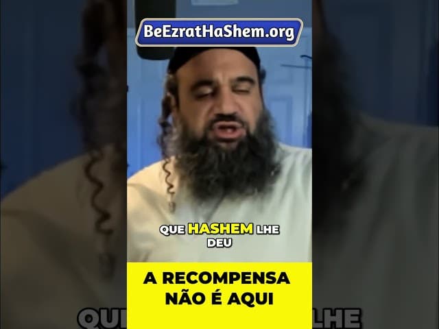 Nada Neste Mundo se Compara ao Gan Eden #Torá #Judeu #RabinoYaronReuven