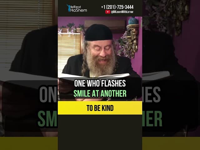 To be kind 😊 Unveiling the Rewards of Kindness #shorts #torah