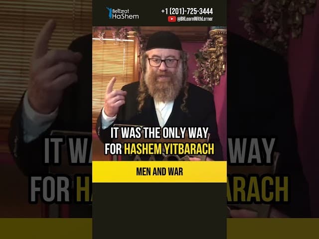 Men and War in Israel 🛡️ Best way to help right now #shorts #torah