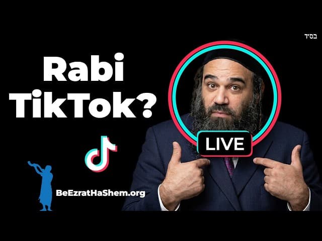 Mengapa Rabbi Ini Ada di TikTok?