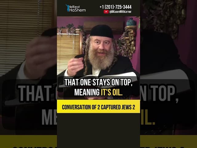 2️⃣ Conversation of 2 captured Jews 💠 Torah and Tzedakah #shorts #torah