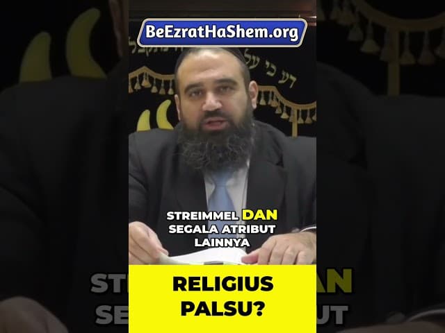 Terlihat Religius, Tapi Tidak Ada "Yirat Shamayim" (Takut Akan Tuhan)? #Torah #Yahudi