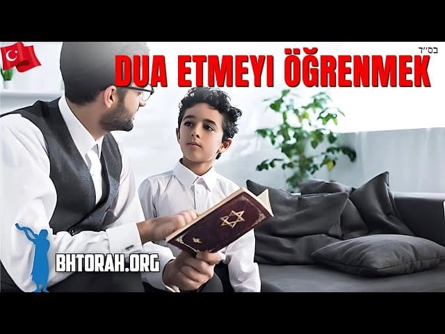 Oğlunuza Yahudilikte dua etmeyi öğretme