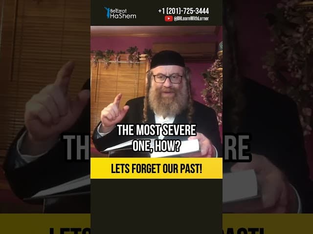 Let's forget our past ❗ Importance of fixing your deeds #shorts #torah