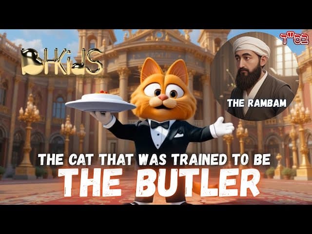 The Cat Butler | TORAH FOR KIDS AI