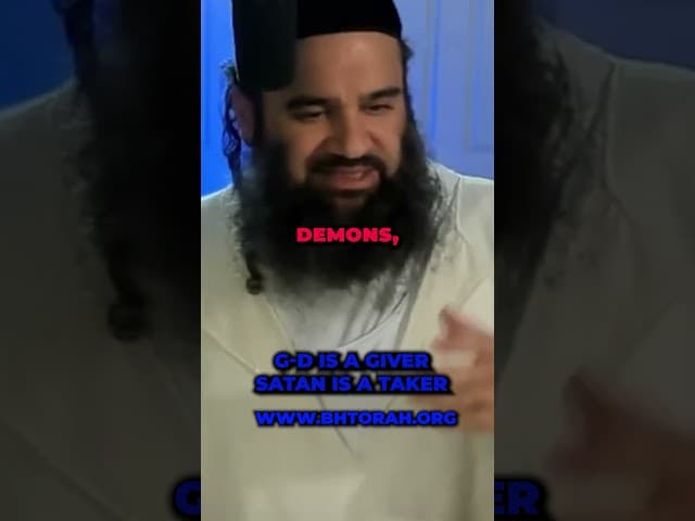 God Is a Giver Satan is a Taker  #motivation #rabbiyaronreuven #inspiring #orthodoxjudaism #kiruv