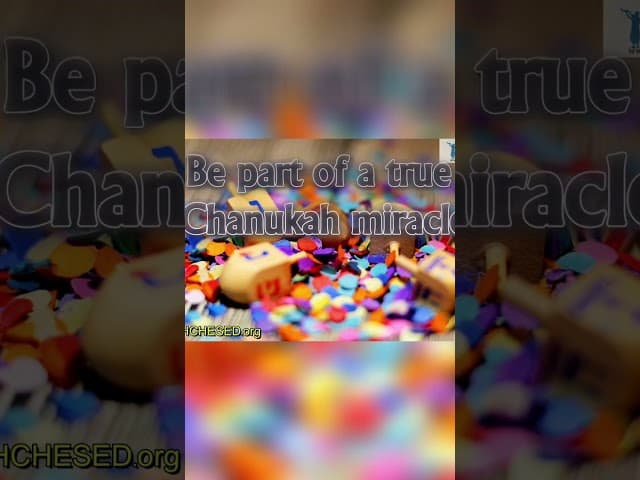 Hanukkah Miracle: Warming Hearts This Winter Witness the heartwarming Hanukkah campaign bringing