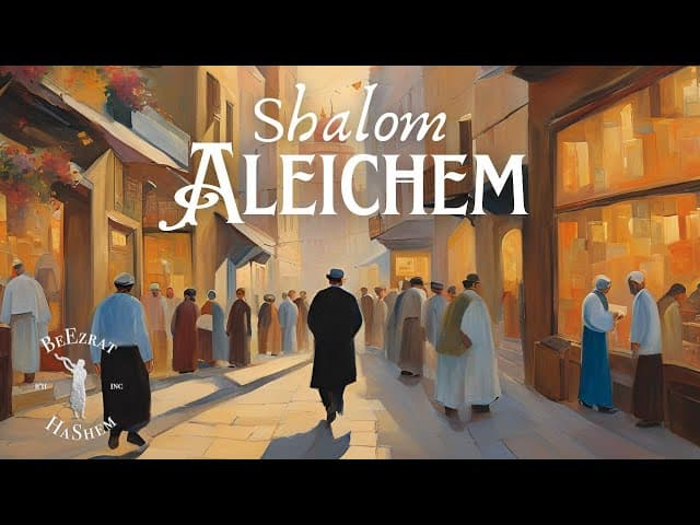 Can We Sing Shalom Aleichem During the Week?