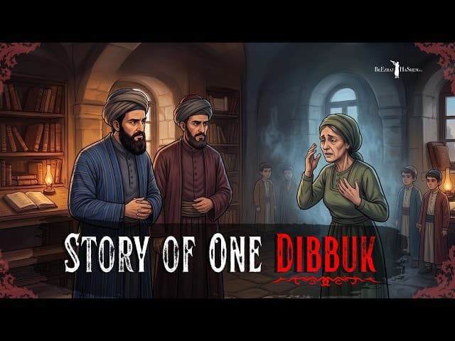 Story of One Dibbuk 🔹 Stories with Illustrations #Torah