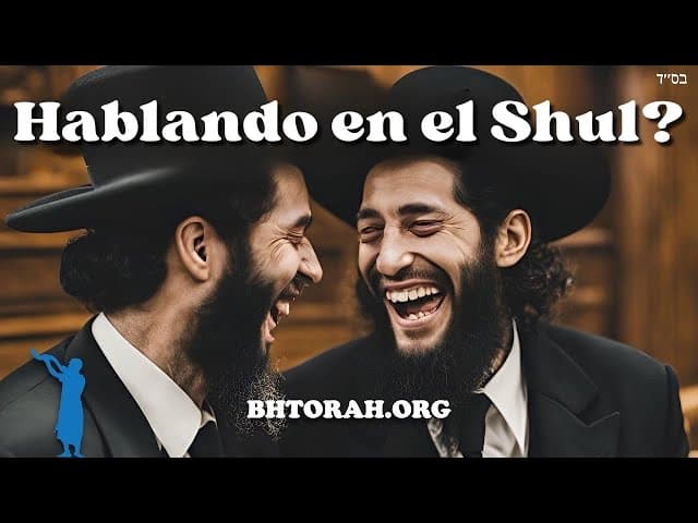 La TRAGEDIA de los que conversan en La SINAGOGA
