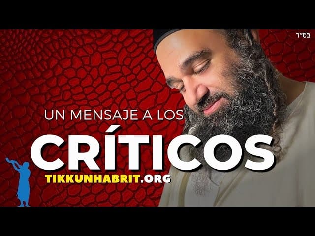 Rabbi Yaron Reuven responde a los críticos.
