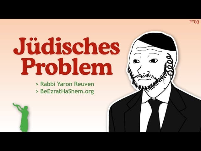 Schockierende Lösung für das jüdische Problem