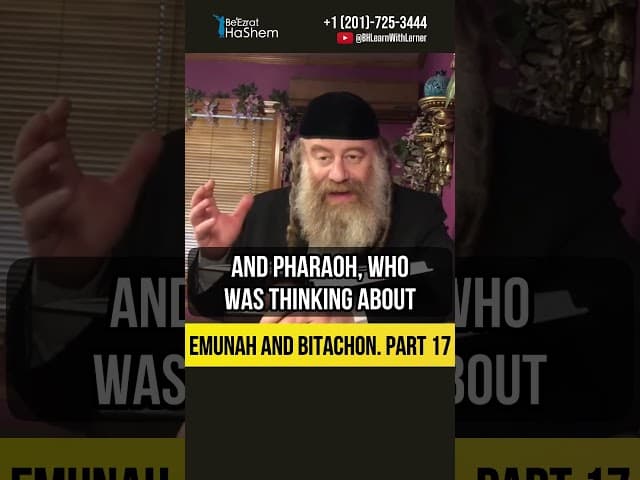 1️⃣7️⃣  Emunah and Bitachon 💡 No One Can Outsmart Hashem #shorts #Torah