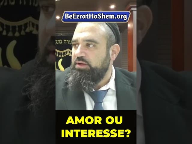 Amor Ou Desejo A Diferença Que A Torá Ensina #Torá #Judeu #RabinoYaronReuven