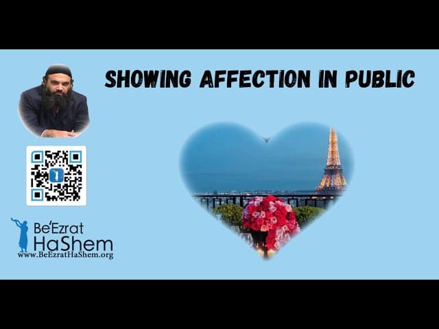 SHOWING AFFECTION IN PUBLIC