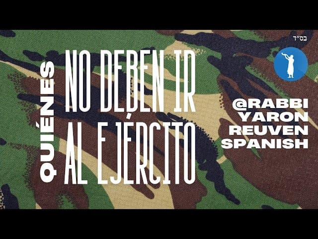 Pregunta: ¿Quiénes no deben ir al Ejército?