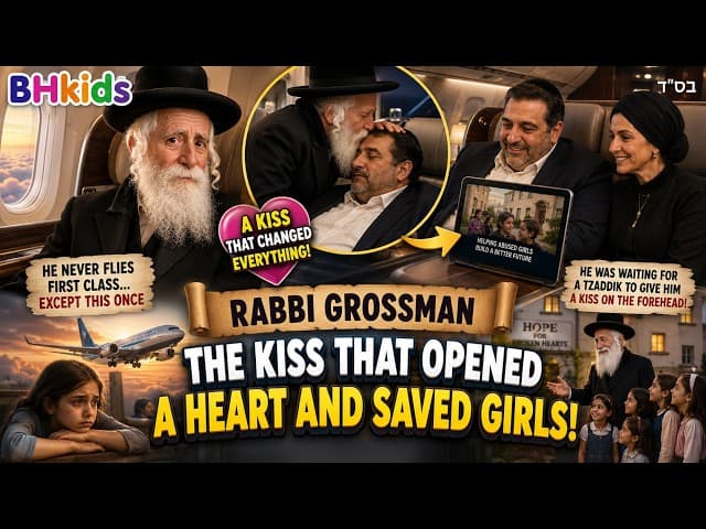 The First Class Flight | Rabbi Grossman | TORAH FOR KIDS AI