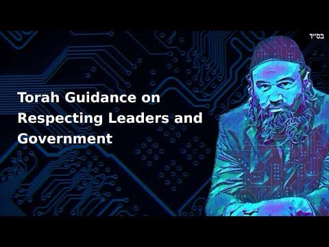 Torah Guidance on Respecting Leaders and Government