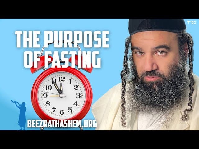 The Purpose Of Fasting In Judaism