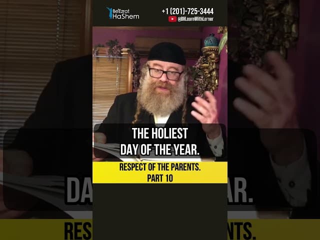 🔟 Respect of the parents 💠Honoring deceased parents #shorts #torah