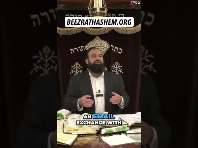 Part Of TeShuva Is Cleaning Up The Past #Torah #Jewish #RabbiYaronReuven