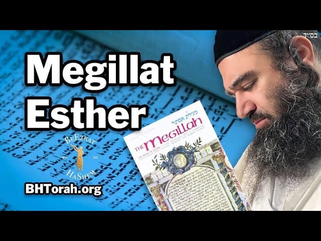 Megillat Esther - HaShem Mendahului Obat Sesuai Penyakit