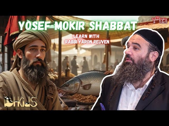 The Shabbat Treasure: The Story of Yosef Mokir Shabbat | TORAH FOR KIDS AI