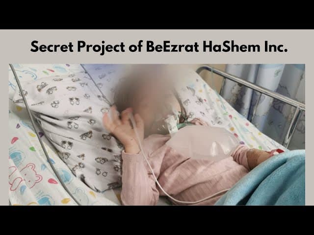 SECRET PROJECTS of BeEzrat HaShem Inc. CHESED
