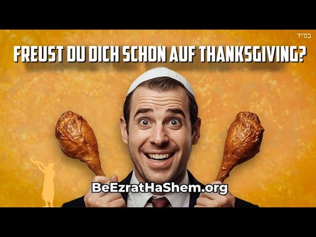 Freust du dich auf das jüdische Erntedankfest?