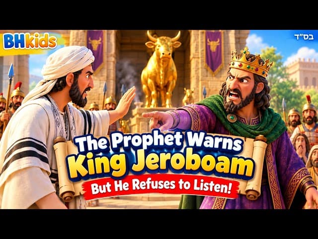 King Yerovam👑 – When a Miracle Isn’t Enough | TORAH FOR KIDS AI