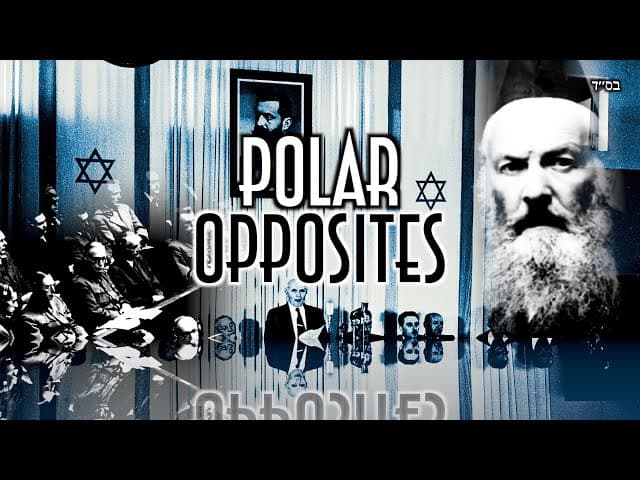 JUDAISM AND ZIONISM ARE POLAR OPPOSITES
