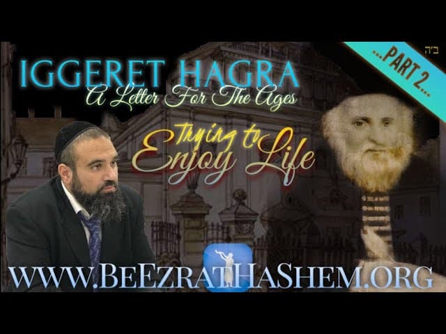 TRYING TO ENJOY LIFE - IGGERET HaGRA (2)
