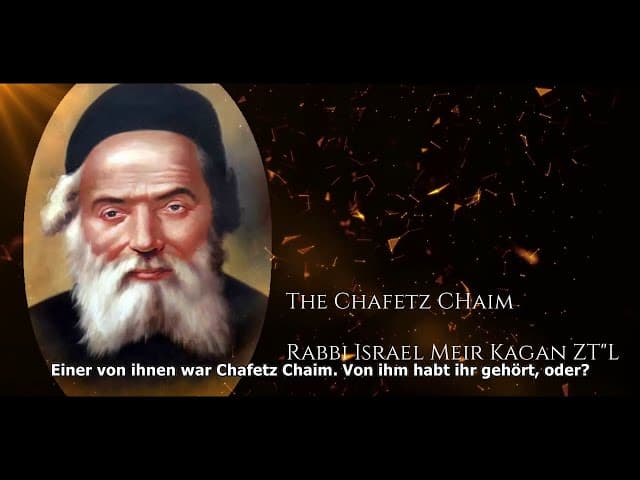 Der Schabbat eines Millionärs und der Chafez Chaim | Rabbiner Yaron Reuven