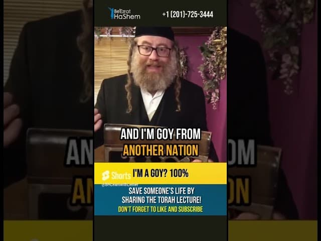 Jewish Goyim and Ignorant Antisemitism #rabbiyaronreuven #goyim #antisemitism